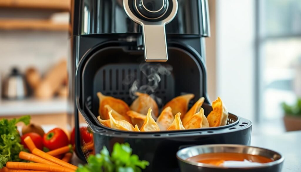 Cooking Frozen Pot Stickers in Air Fryer