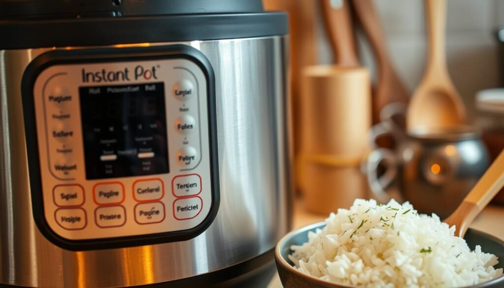 Instant Pot rice cooking