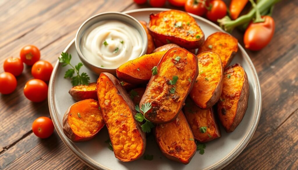 air fryer sweet potatoes