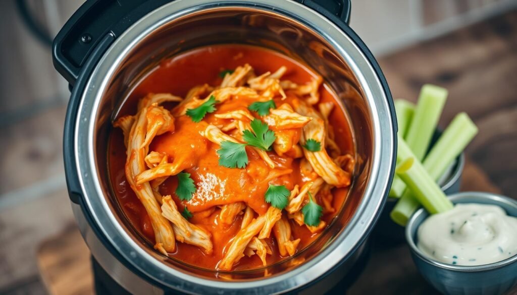 buffalo chicken pressure cooker