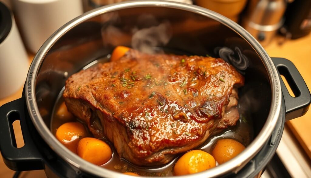 cooking brisket in pressure cooker